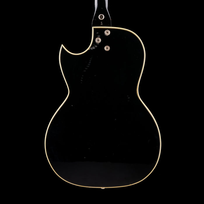 Vintage 1960's Kay Pro Thinline Model 1993 in Speed Demon Black With OSSC