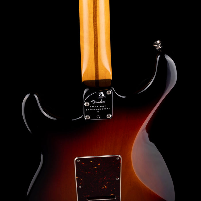 Pre Owned 2021 Fender American Professional II 3-Tone Sunburst With OHSC