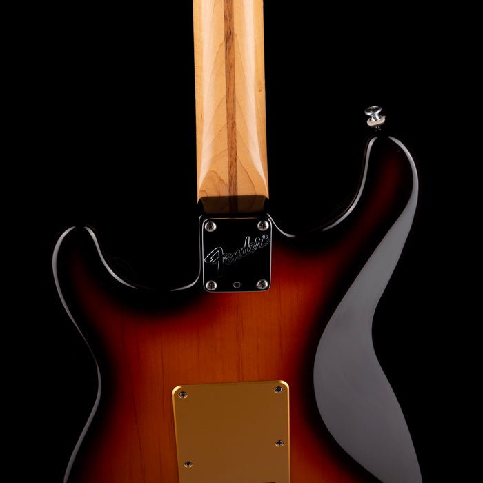 Pre Owned 1996 Fender 50th Anniversary Stratocaster Plus 3-Tone Brown Sunburst with Case