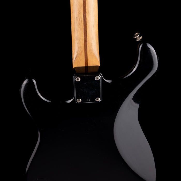 Pre Owned 1986 Fender Made In Japan Contemporary Stratocaster HSS Black With HSC