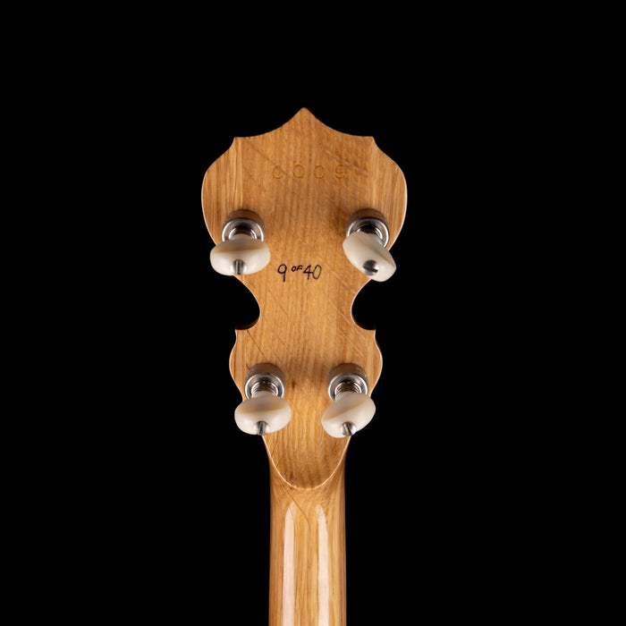 Pre Owned Deering Eagle II 5-String Banjo Limited Edition 9 of 40 Natural Banjo With OHSC