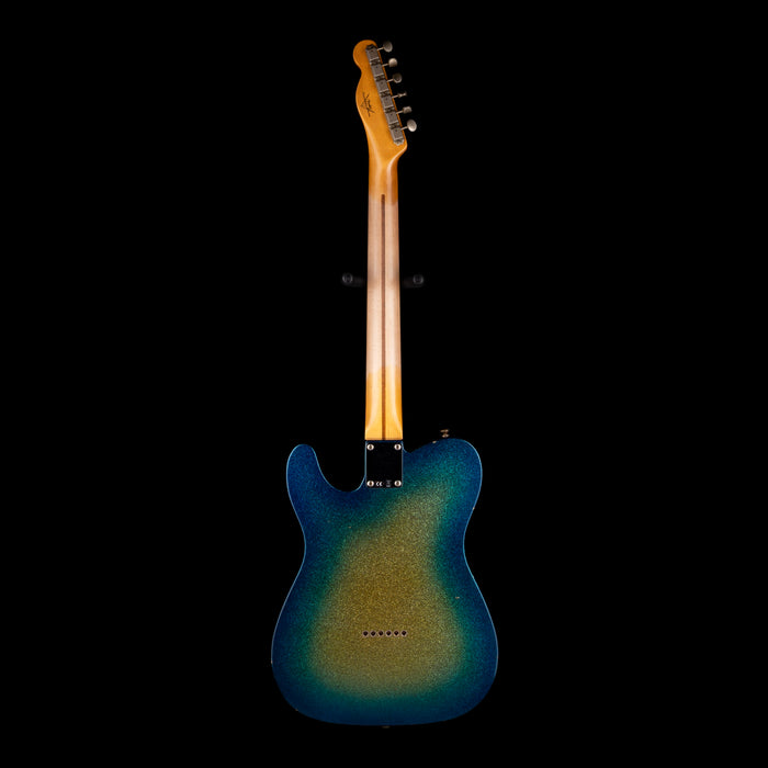 Fender Custom Shop 1958 Telecaster Journeyman Relic Surf Green Sparkle Burst With Case