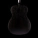Martin 000-17E Black Smoke Acoustic Electric Guitar Back Crop