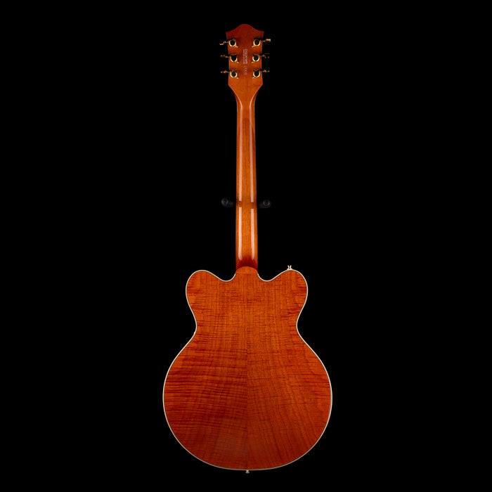 Used 2025 Gretsch Limited Edition Electromatic Flame Okoume Broadkaster Roundup Orange