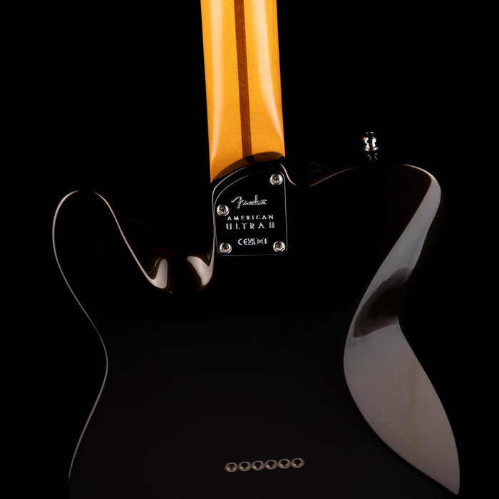 Pre Owned 2024 Fender American Ultra II Telecaster Texas Tea With OHSC