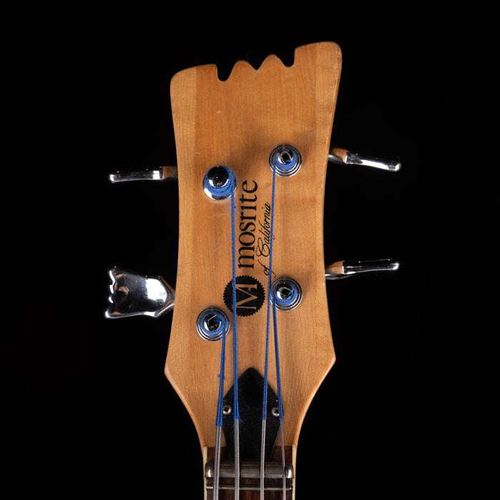 Vintage 60's Mosrite Joe Maphis Bass Natural With OHSC