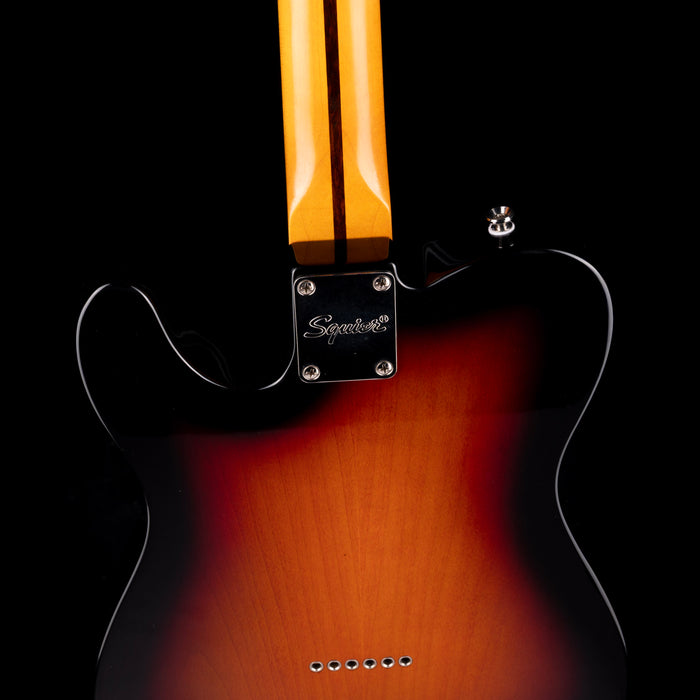 Pre-Owned 2012 Squier Classic Vibe 70's Telecaster Thinline 3-Tone Sunburst With Gig Bag