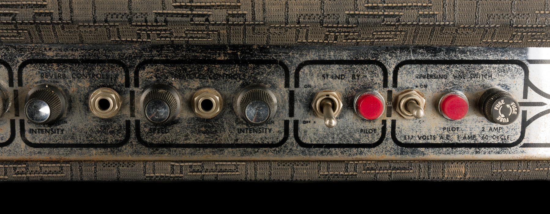 Vintage 1969 Gretsch Model 6162 Tremolo Reverb Guitar Amp Combo Gray