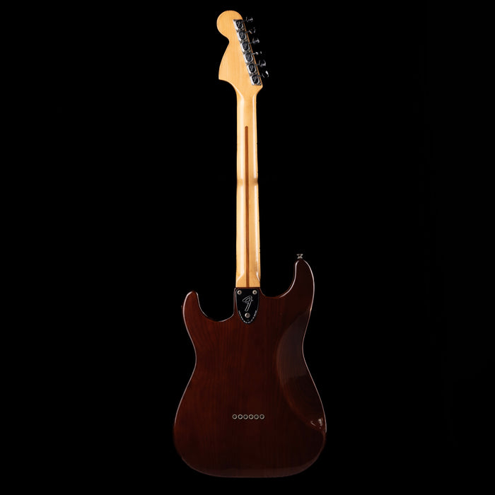 Pre-Owned Vintage 1976 Fender Stratocaster Hardtail Mocha With OHSC