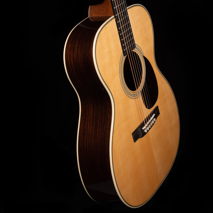 Martin OM-28 Standard (2025 Spec) Natural Acoustic Guitar with Case