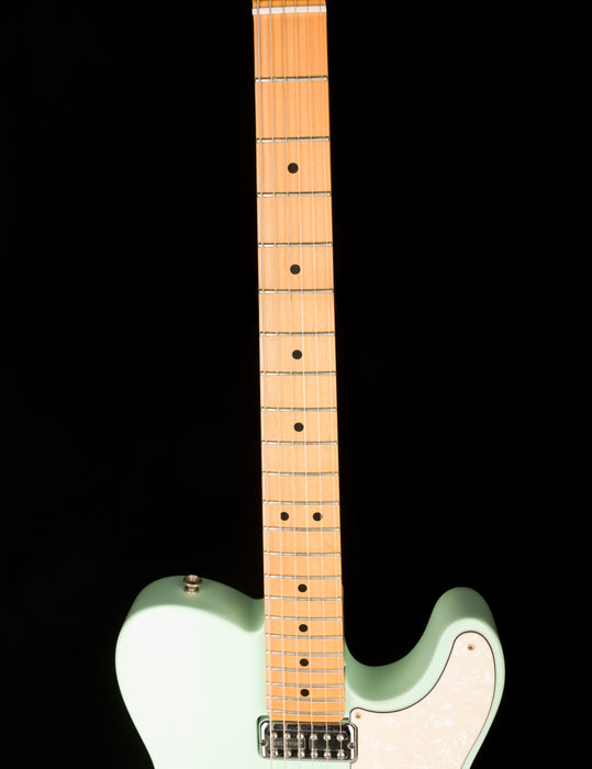 Pre Owned 2013 Fender Cabronita Telecaster Surf Green Electric Guitar