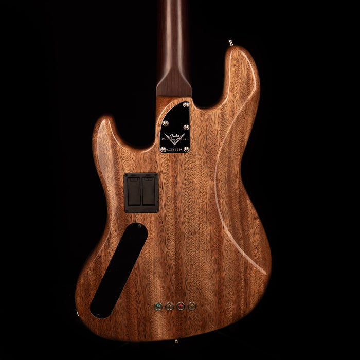 Fender Custom Shop Masterbuilt Jason Smith Custom Classic Jazz Bass NOS Zebrawood Natural With Case