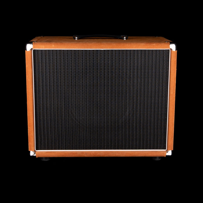 Pre-Owned  '22 Amplified Nation Bombshell 50-Watt Guitar Amp Head And 112 15-ohm 65-watt Matching Cab - Golden Brown Suede Owned by Ben Harper