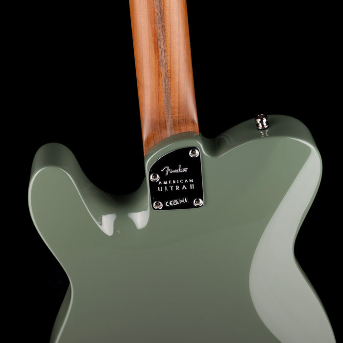Fender Limited Edition American Ultra II Telecaster Antique Olive with Case