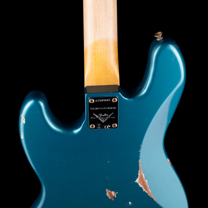 Fender Custom Shop 1960 Jazz Bass Relic Aged Ocean Turquoise