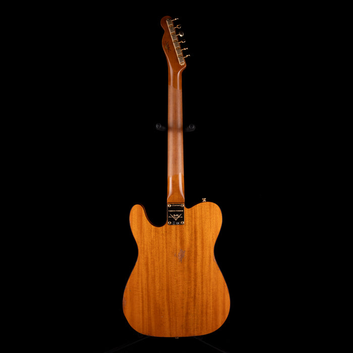 Pre Owned Fender Custom Shop Limited Edition Bow Tie Telecaster Custom Relic Black with OHSC