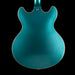 Used D’Angelico Premier DC Semi Hollowbody Turquoise With Gig Bag