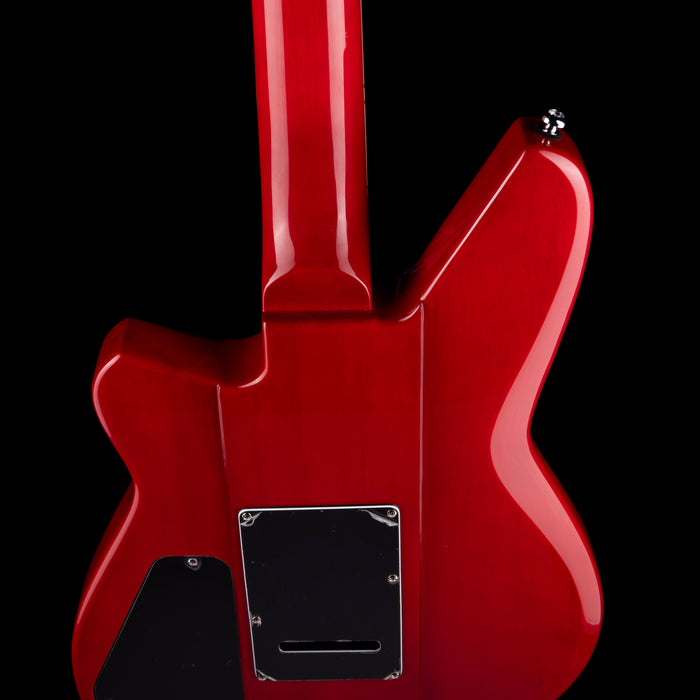 Reverend Warhawk Double Agent W Trans Cherry with Case