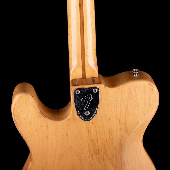 Vintage 1972 Telecaster Deluxe Modified Natural With Case