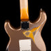 Used 2017 Fender Custom Shop 1962 Stratocaster Heavy Relic Faded Shoreline Gold over 2-Tone Sunburst with OHSC