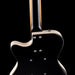 Pre-Owned 2011 Jerry Jones “Silver Jones” Bass6 Single Cutaway Black With OHSC