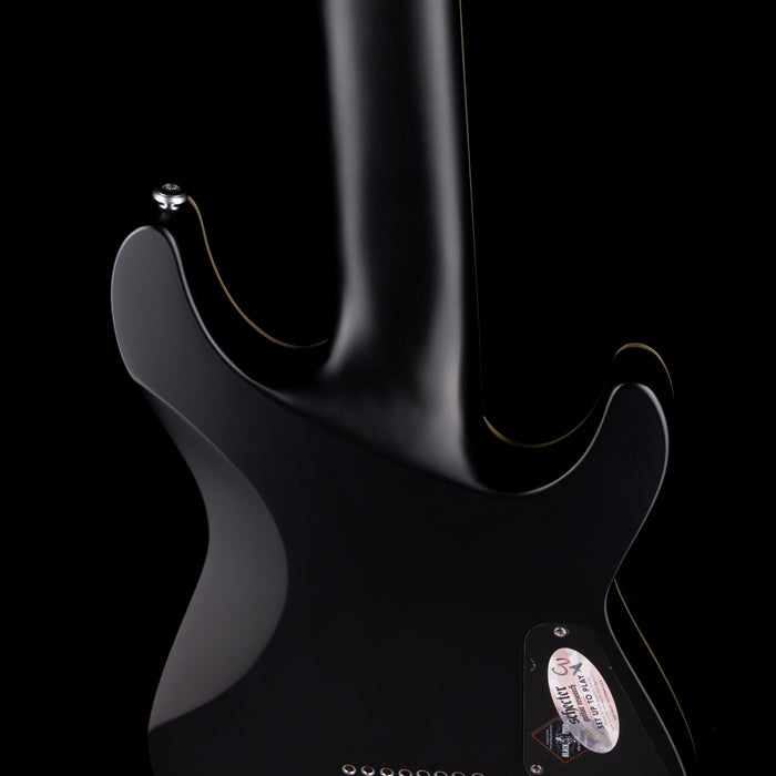 Used Schecter Damien Platinum-8 Satin Left-Handed Black with Case