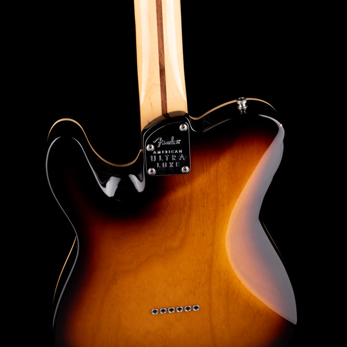 Used Fender American Ultra Luxe Telecaster Sub-Sonic Baritone 2-Tone Sunburst with Gig Bag