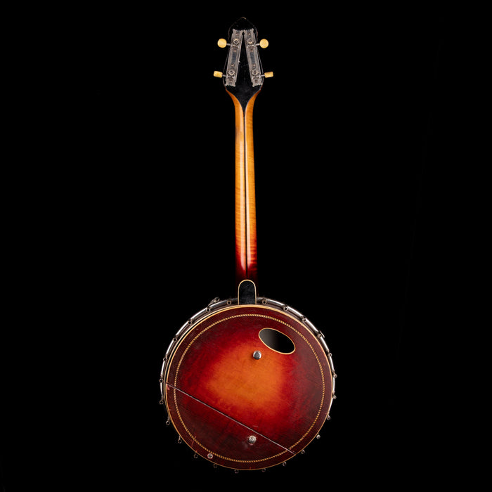 Vintage 1920's Gibson TB-1 Trapdoor Tenor Banjo Sunburst With OHSC