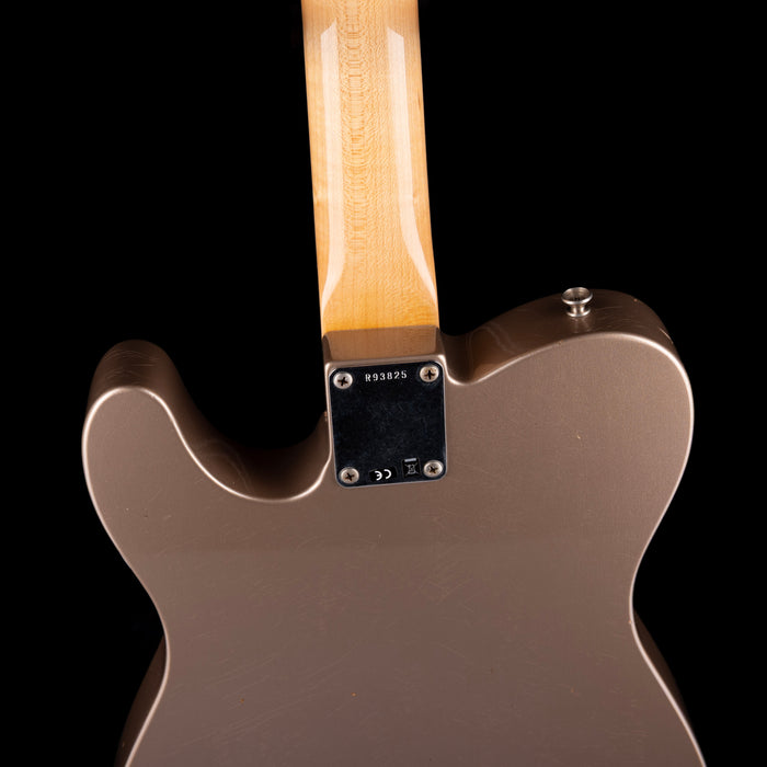 Used 2018 Fender Custom Shop 1963 Telecaster Journeyman Relic Shoreline Gold With OHSC