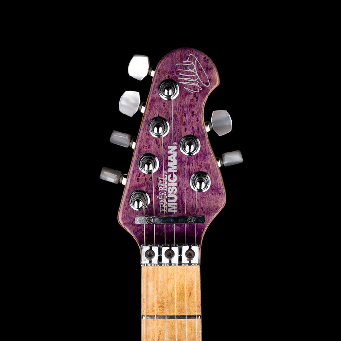 Used 1995 Ernie Ball Music Man Eddie Van Halen EVH Signature Floyd Translucent Purple with Case