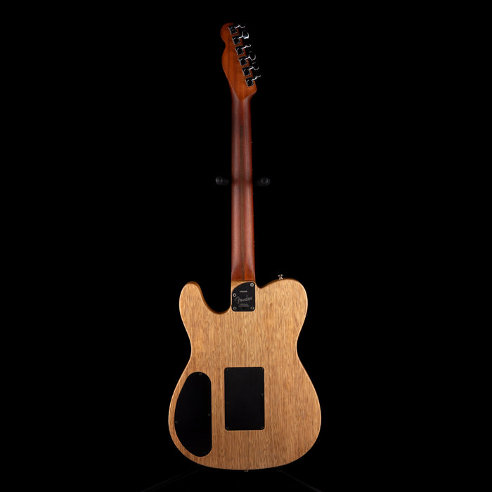 Pre-Owned 2019 Fender Exotic Acoustasonic Telecaster Ziricote Natural with Soft Case
