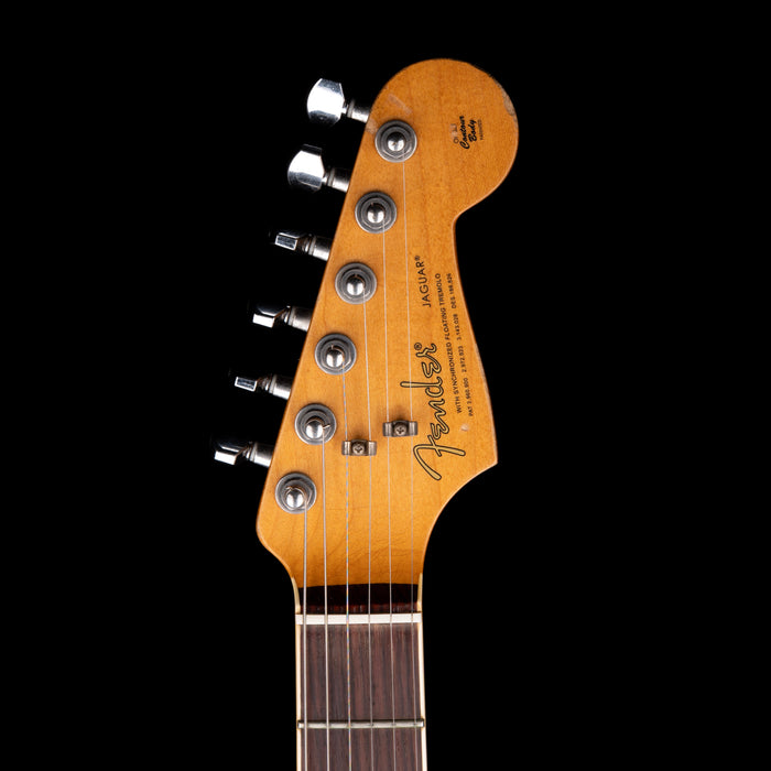 Used 2012 Fender Kurt Cobain Road Worn Jaguar Road Worn 3-Tone Sunburst with OHSC