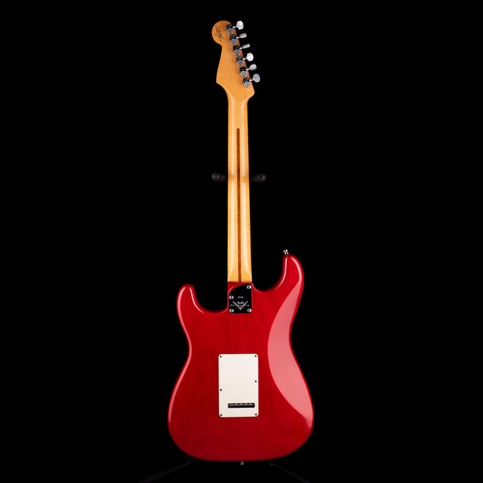 Pre-Owned 2013 Fender Custom Shop Custom Deluxe Stratocaster Candy Red with OHSC