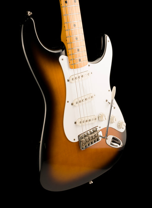 Used 1990 Fender ST-54 Made in Japan 1954 Reissue Stratocaster 2-Tone Sunburst with Gig Bag