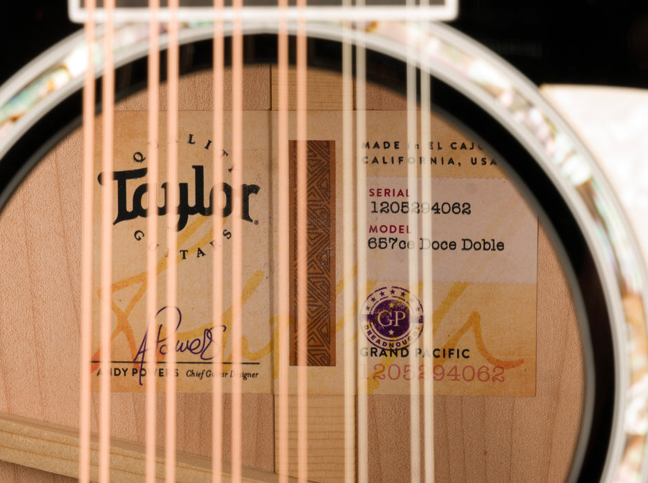 657ce Doce Doble Big Leaf Maple Acoustic-Electric Guitar With Case