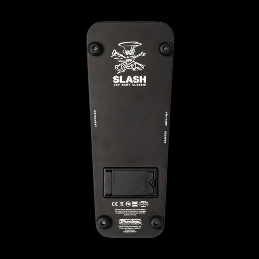 Dunlop Slash SC95 Cry Baby Wah Wah Guitar Pedal Bottom