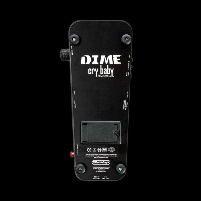 Dunlop DB01B Dimebag Crybaby From Hell Wah Wah Guitar Effect Pedal Bottom