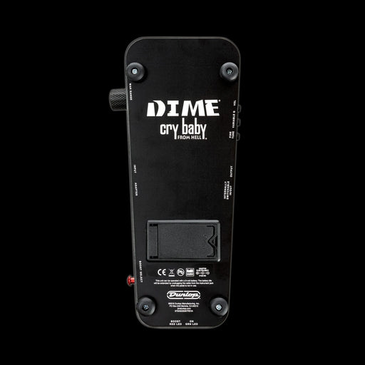 Dunlop DB01B Dimebag Crybaby From Hell Wah Wah Guitar Effect Pedal Bottom 