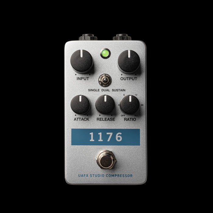 ua 1176 pedal Universal Audio UAFX 1176 Studio Compressor Pedal — Truetone Music