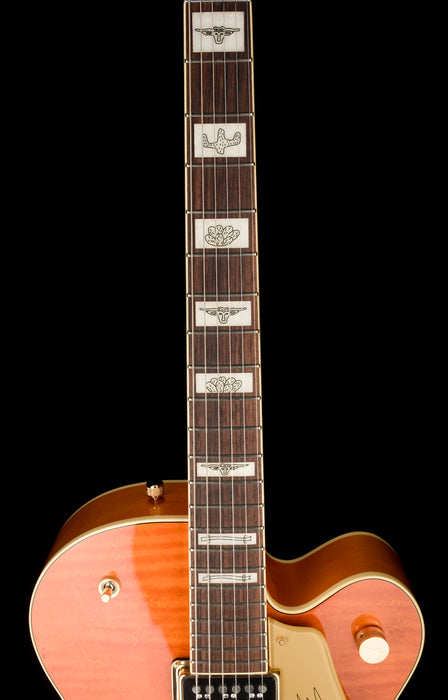 Used Gretsch G6120T-55 Vintage Select '55 Chet Atkins Hollow Body Vintage Orange Stain Lacquer with OHSC