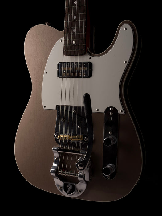 Fender Custom Shop Masterbuilt Paul Waller Baritone Telecaster Custom Deluxe Closet Classic Shoreline Gold