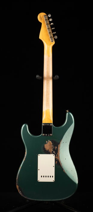 Fender Custom Shop 1962 Stratocaster Heavy Relic Sherwood Green Metallic Over Charcoal Frost Metallic