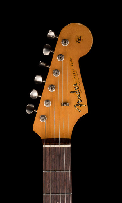 Fender Custom Shop Masterbuilt Paul Waller 1961 Stratocaster Heavy Weathered 3-Tone Sunburst With Case