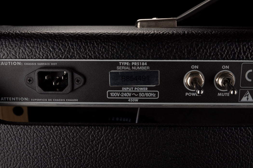 Used Fender Tone Master Twin Reverb Black Guitar Amp Combo