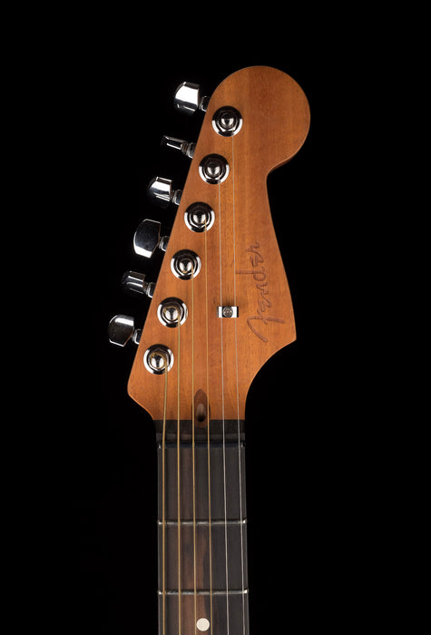 Used Fender Acoustasonic Stratocaster Sunburst With Gig Bag