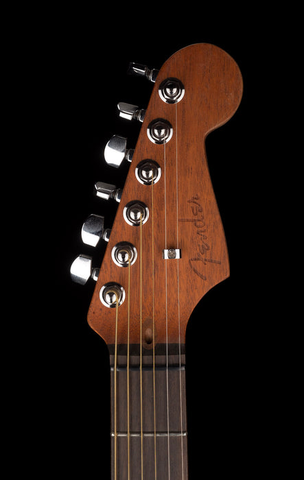 Used Fender Acoustasonic Stratocaster Black With Gig Bag