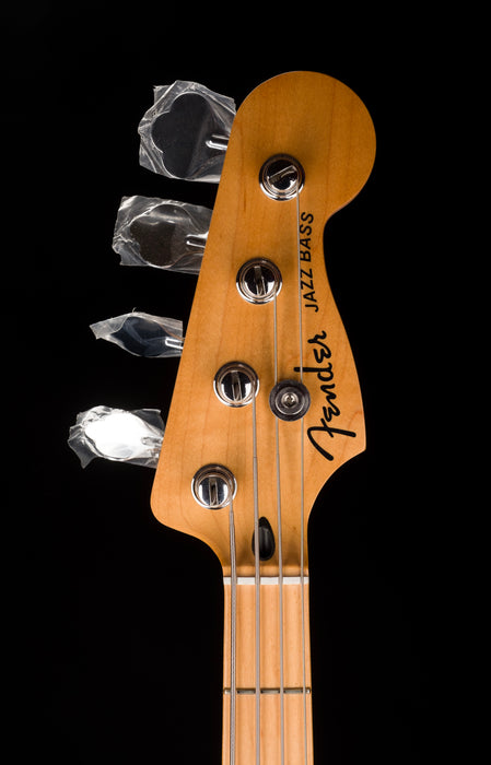 Used Fender Player Plus Jazz Bass Aged Candy Apple Red With Gig Bag