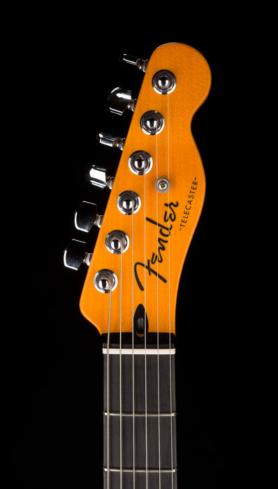 Pre Owned 2013 Fender Custom Shop Double TV Jones Two Tone Telecaster NOS Lake Placid Blue With OHSC