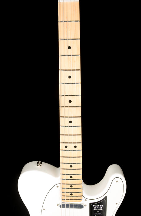 Used Demo Fender Player Series Telecaster Maple Fingerboard Polar White
