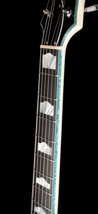 Pre-Owned Gretsch Custom Shop Masterbuilt Stephen Stern G6128CS-DC 1962 Triple Jet Turquoise Sparkle with OHSC